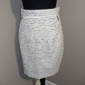 Tweed pencil skirt